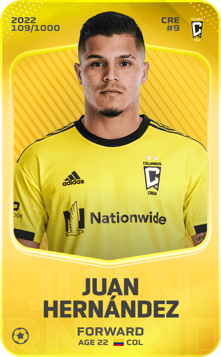Juan Hernández 2022-23 • Limited 109/1000