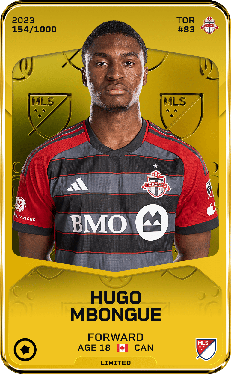Hugo Mbongue 2023-24 • Limited 154/1000