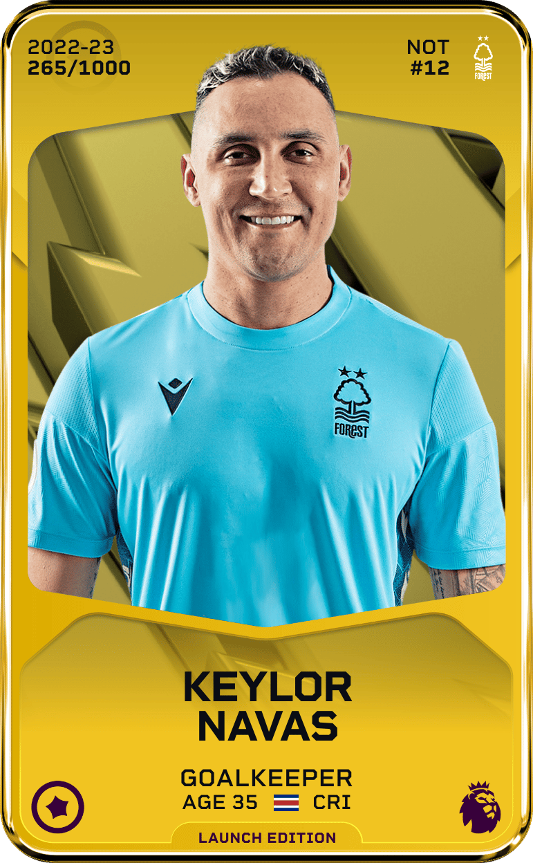 Keylor Navas 2022-23 • Limited 265/1000
