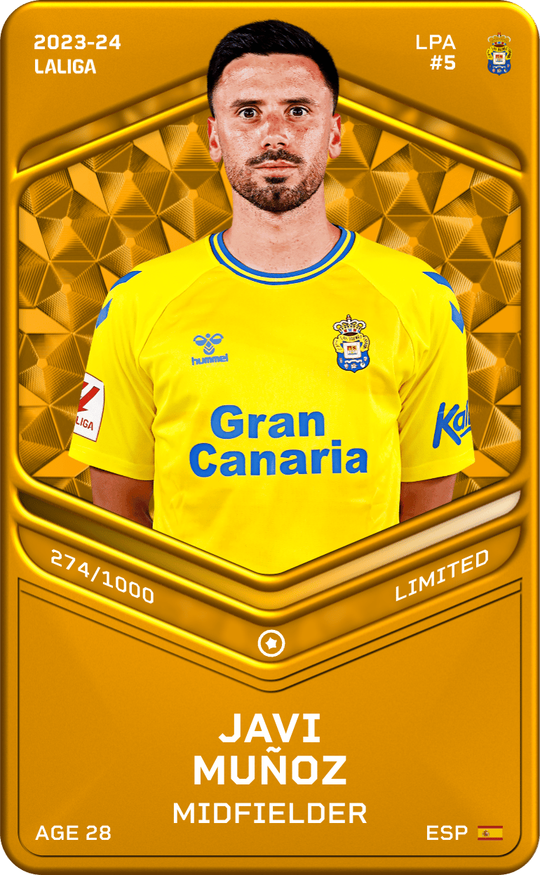 Javi Muñoz 2023-24 • Limited 274/1000