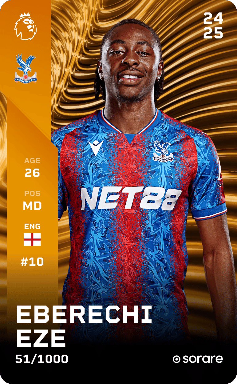 Eberechi Eze 2024-25 • Limited 51/1000