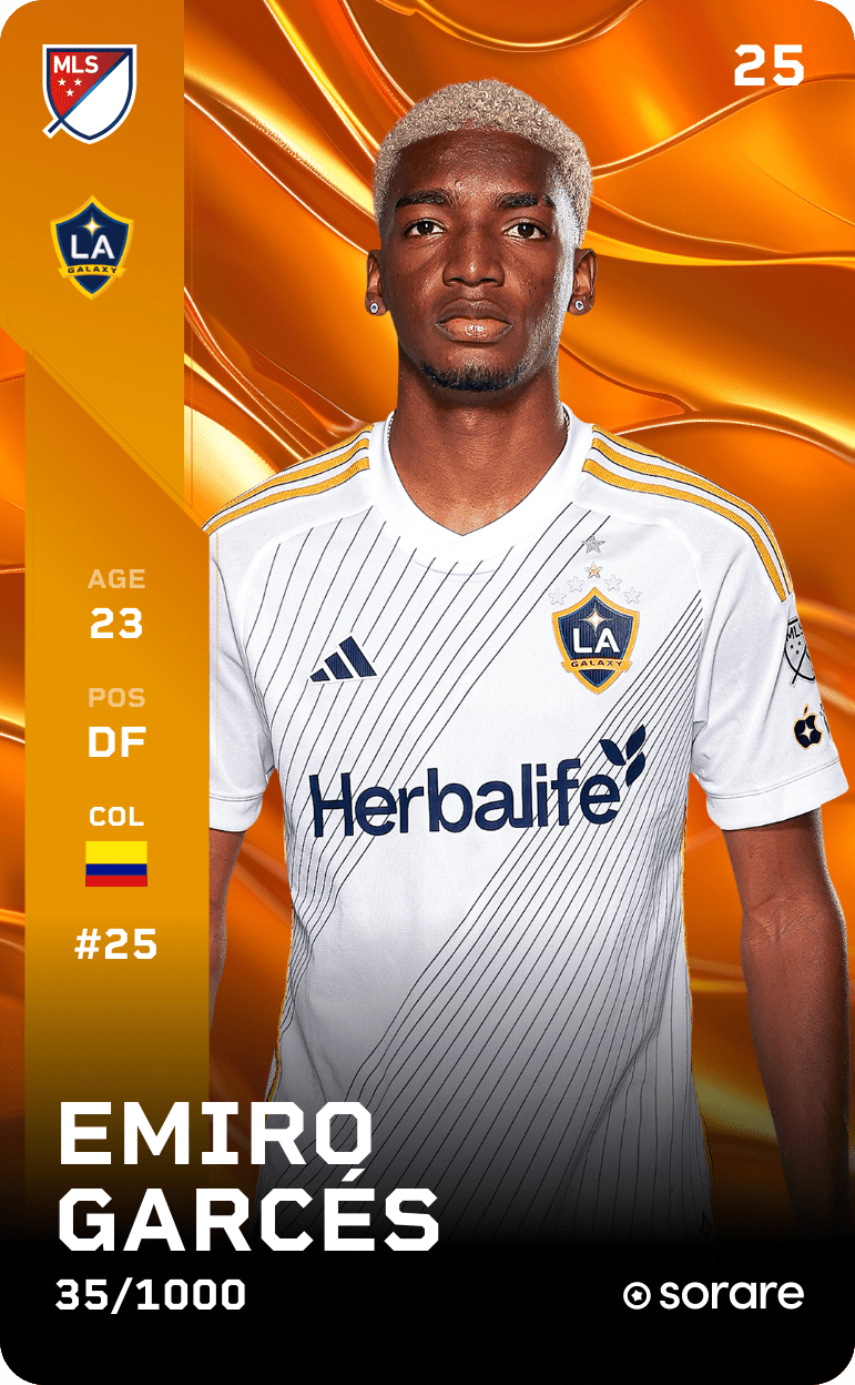 Carlos Garcés 2025-26 • Limited 35/1000