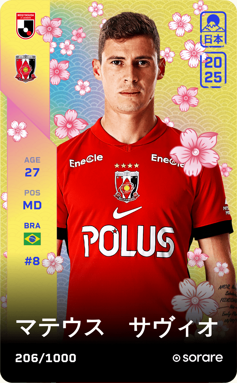 Matheus Savio 2025-26 • Limited 206/1000
