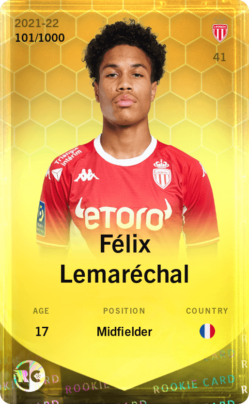 Félix Lemaréchal 2021-22 • Limited 101/1000