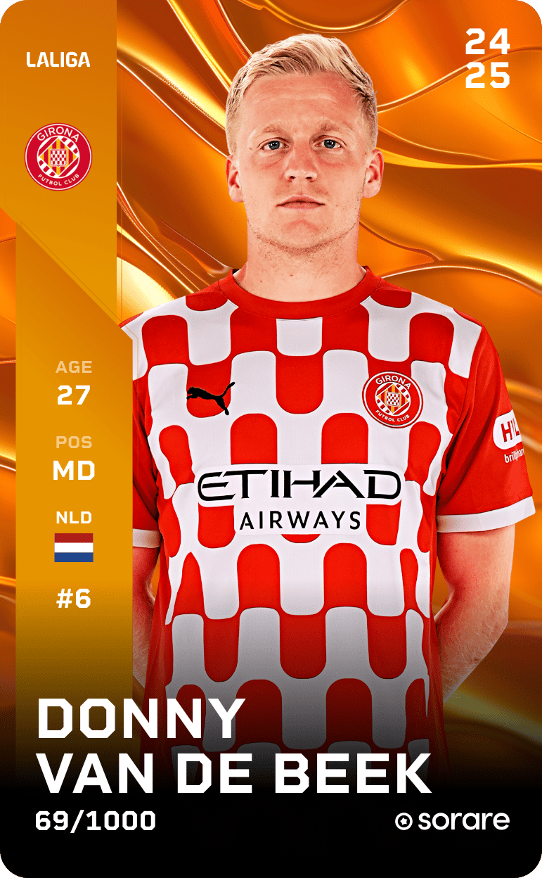 Donny van de Beek 2024-25 • Limited 69/1000