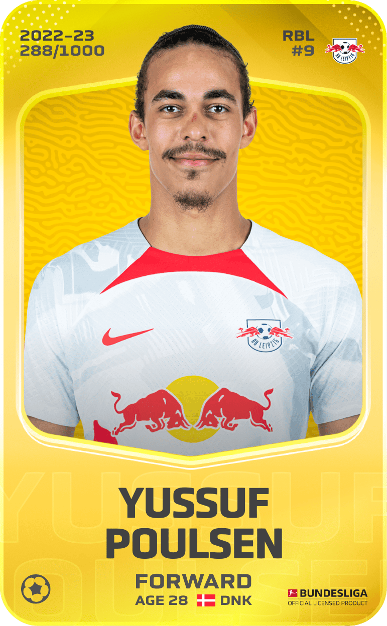 Yussuf Poulsen 2022-23 • Limited 288/1000