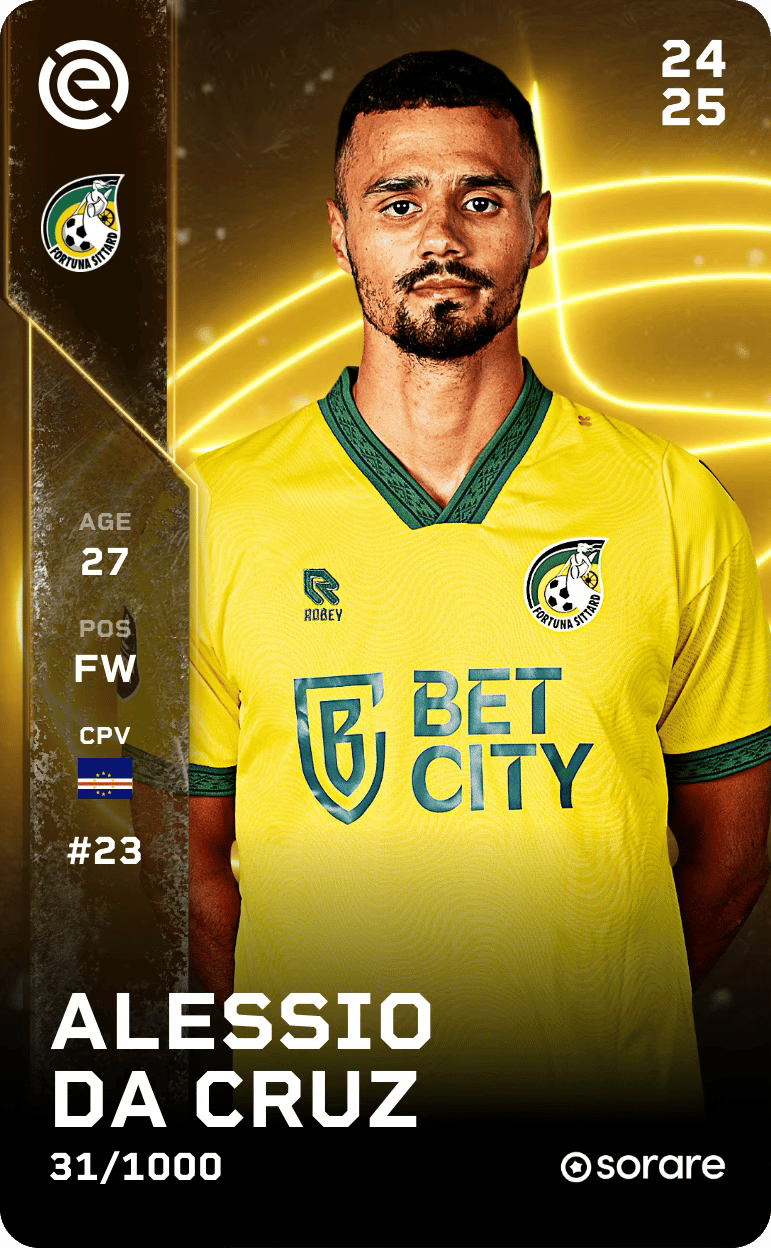 Alessio da Cruz 2024-25 • Limited 31/1000