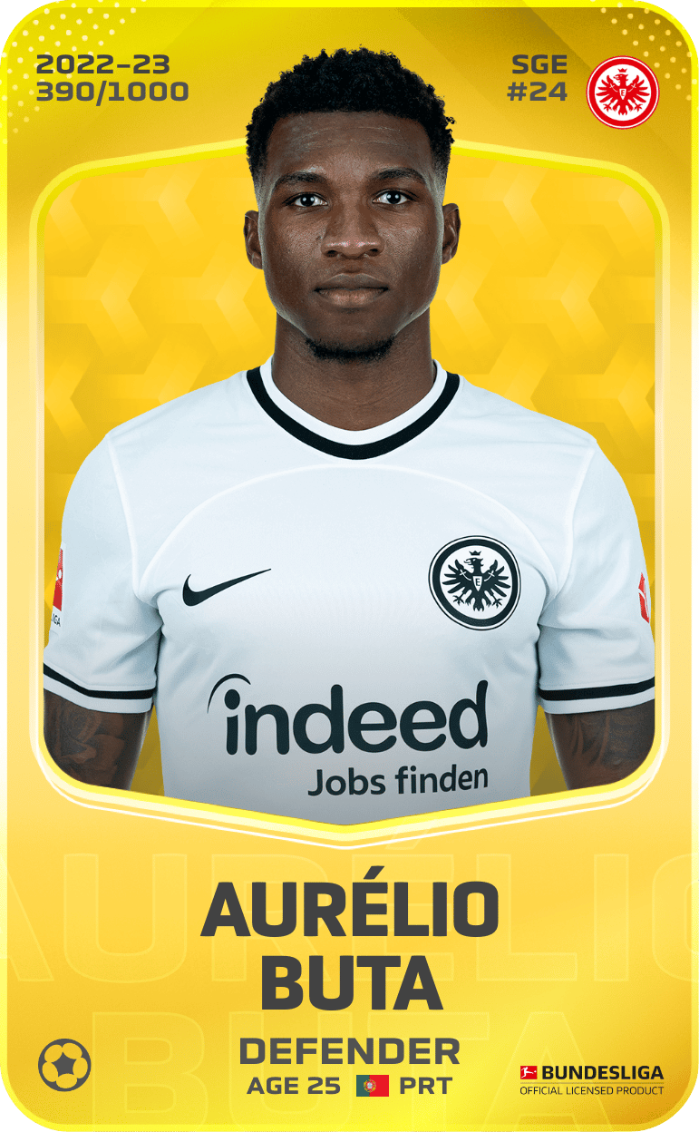 Aurélio Buta 2022-23 • Limited 390/1000