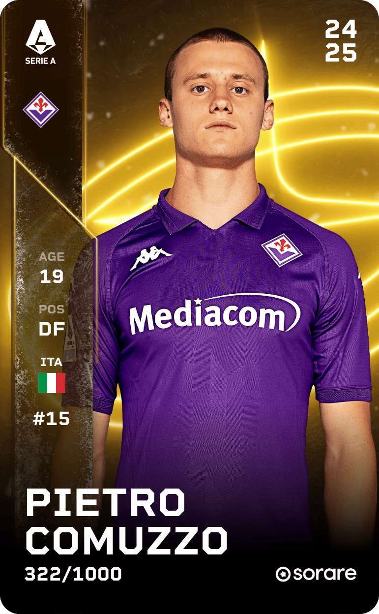 Pietro Comuzzo 2024-25 • Limited 322/1000