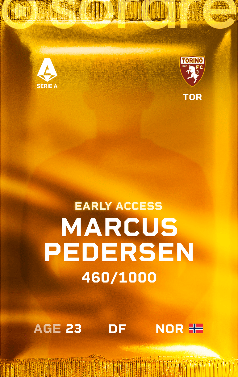 Marcus Pedersen 2024-25 • Limited 460/1000