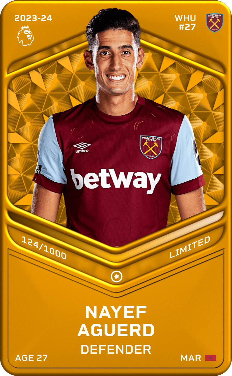 Nayef Aguerd 2023-24 • Limited 124/1000