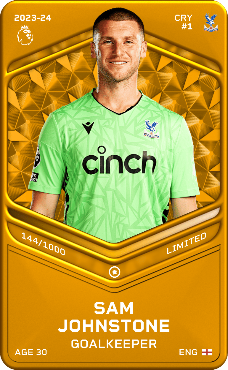 Sam Johnstone 2023-24 • Limited 144/1000