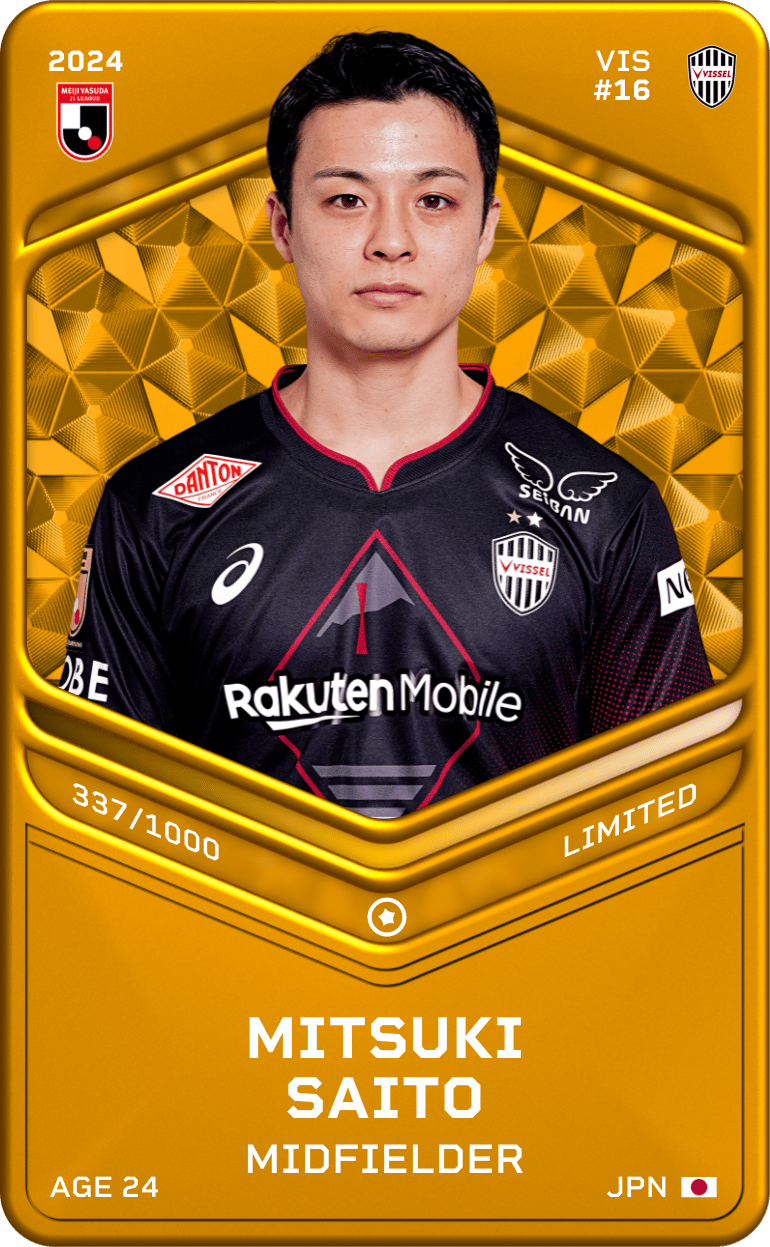 Mitsuki Saito 2024-25 • Limited 337/1000