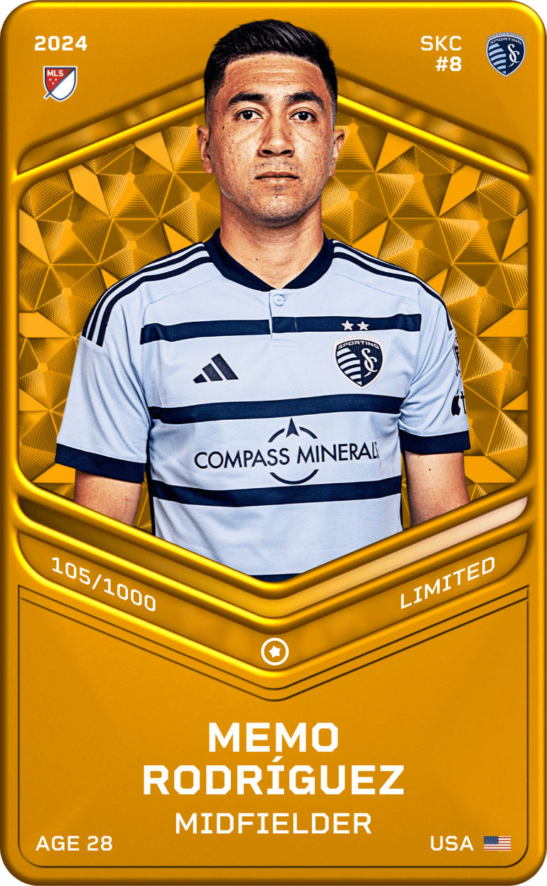 Memo Rodríguez 2024-25 • Limited 105/1000