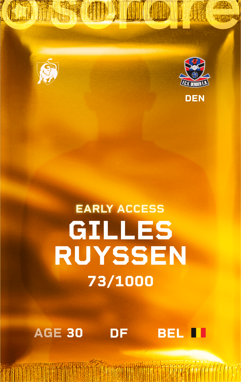 Gilles Ruyssen 2024-25 • Limited 73/1000