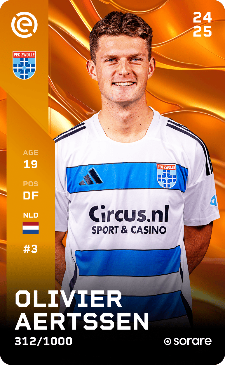 Olivier Aertssen 2024-25 • Limited 312/1000