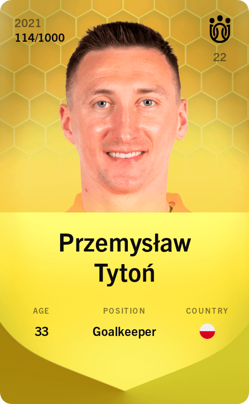 Przemysław Tytoń 2021-22 • Limited 114/1000