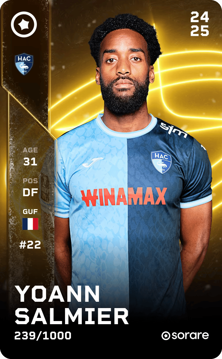 Yoann Salmier 2024-25 • Limited 239/1000