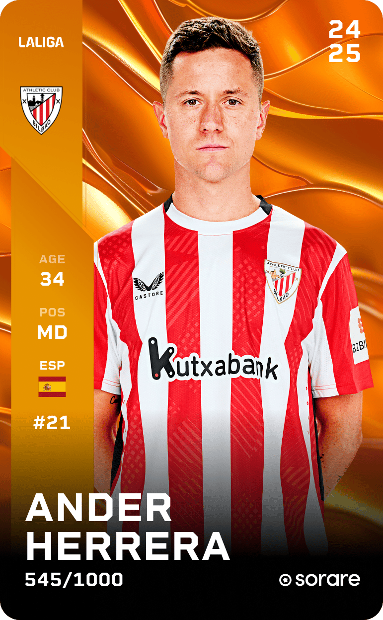 Ander Herrera 2024-25 • Limited 545/1000