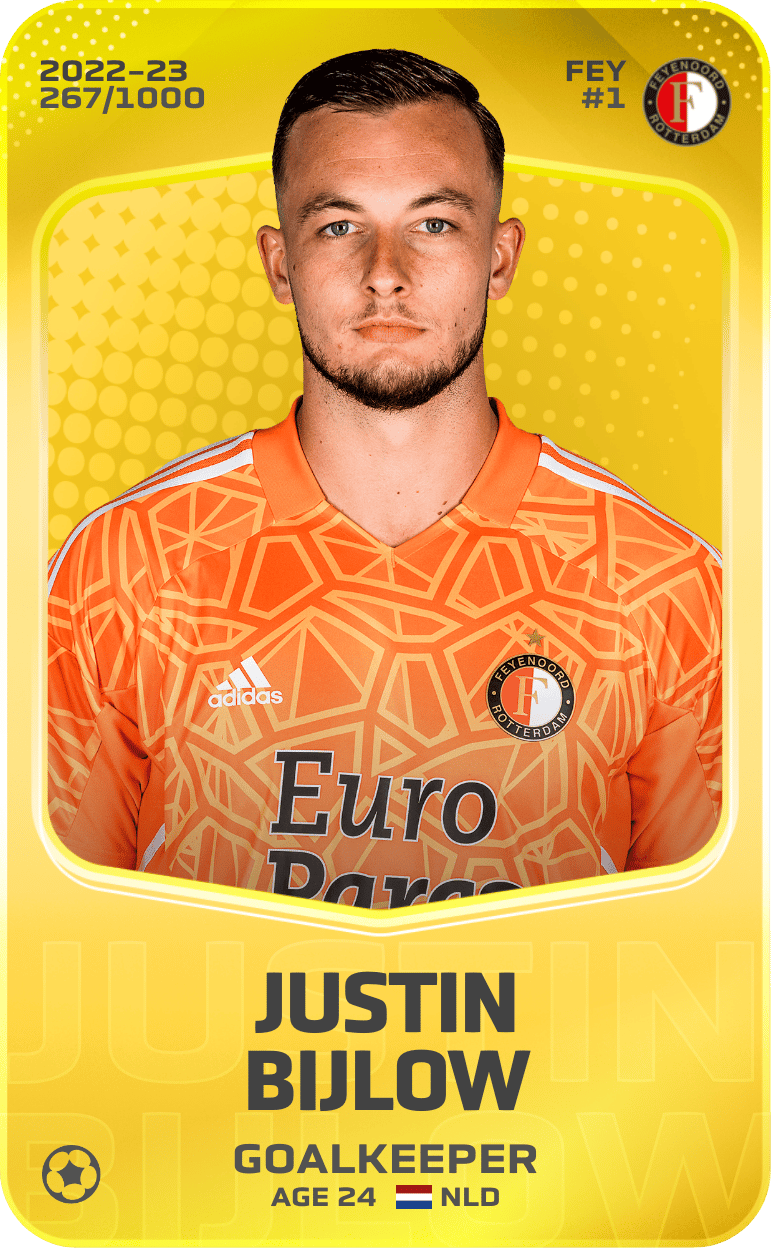 Justin Bijlow 2022-23 • Limited 267/1000