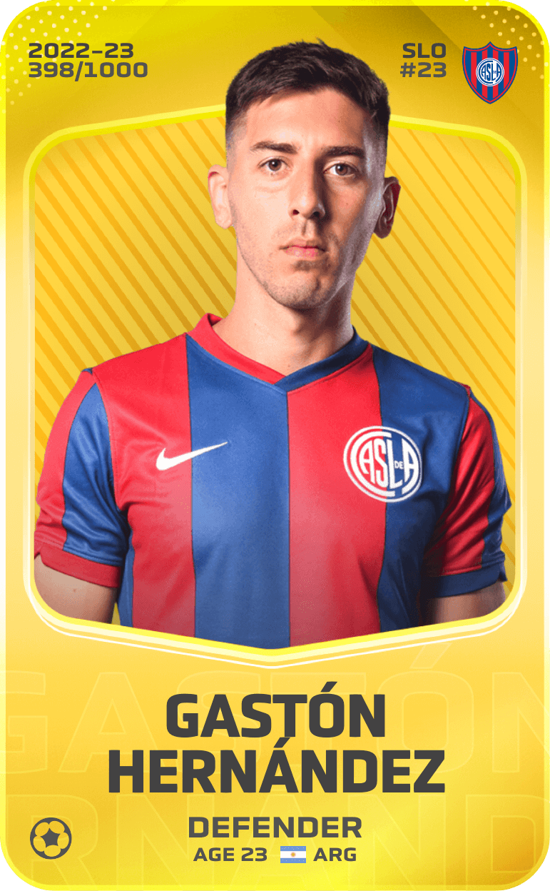 Gastón Hernández 2022-23 • Limited 398/1000