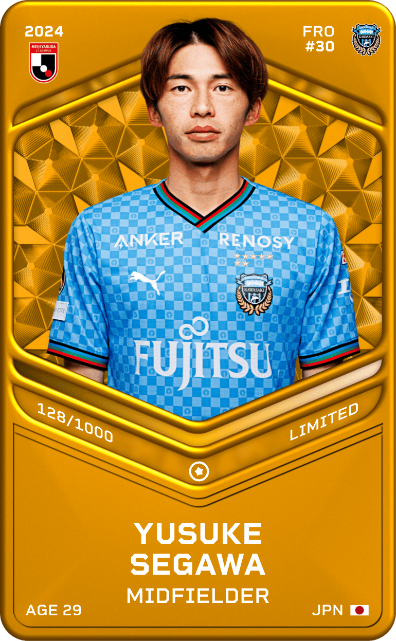 Yusuke Segawa 2024-25 • Limited 128/1000