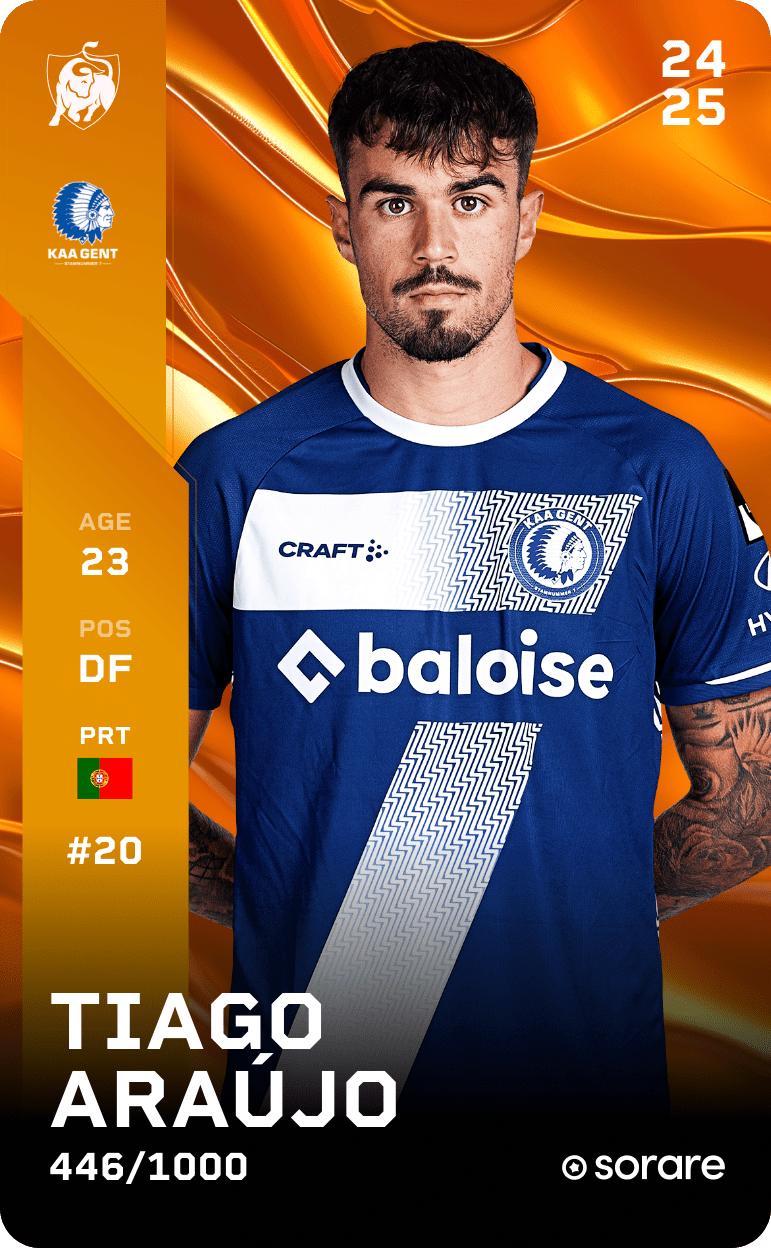 Tiago Araújo 2024-25 • Limited 446/1000