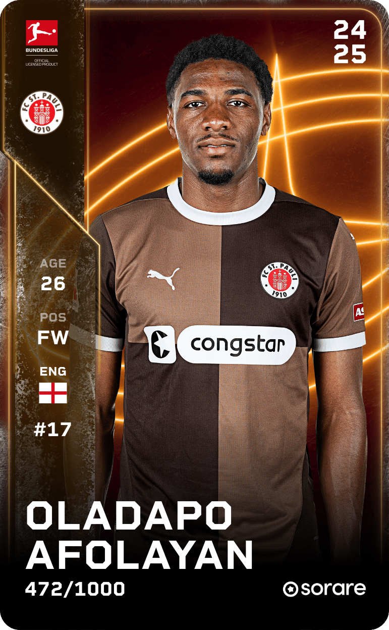 Oladapo Afolayan 2024-25 • Limited 472/1000