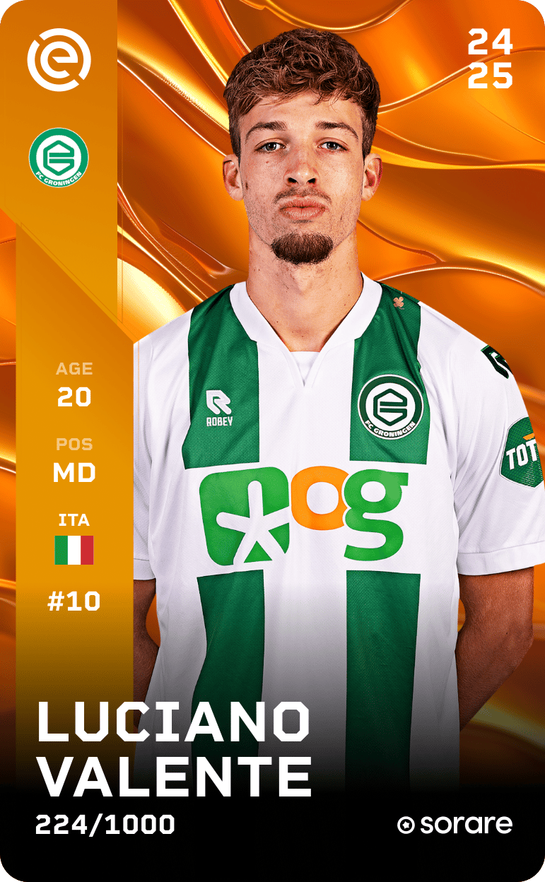 Luciano Valente 2024-25 • Limited 224/1000