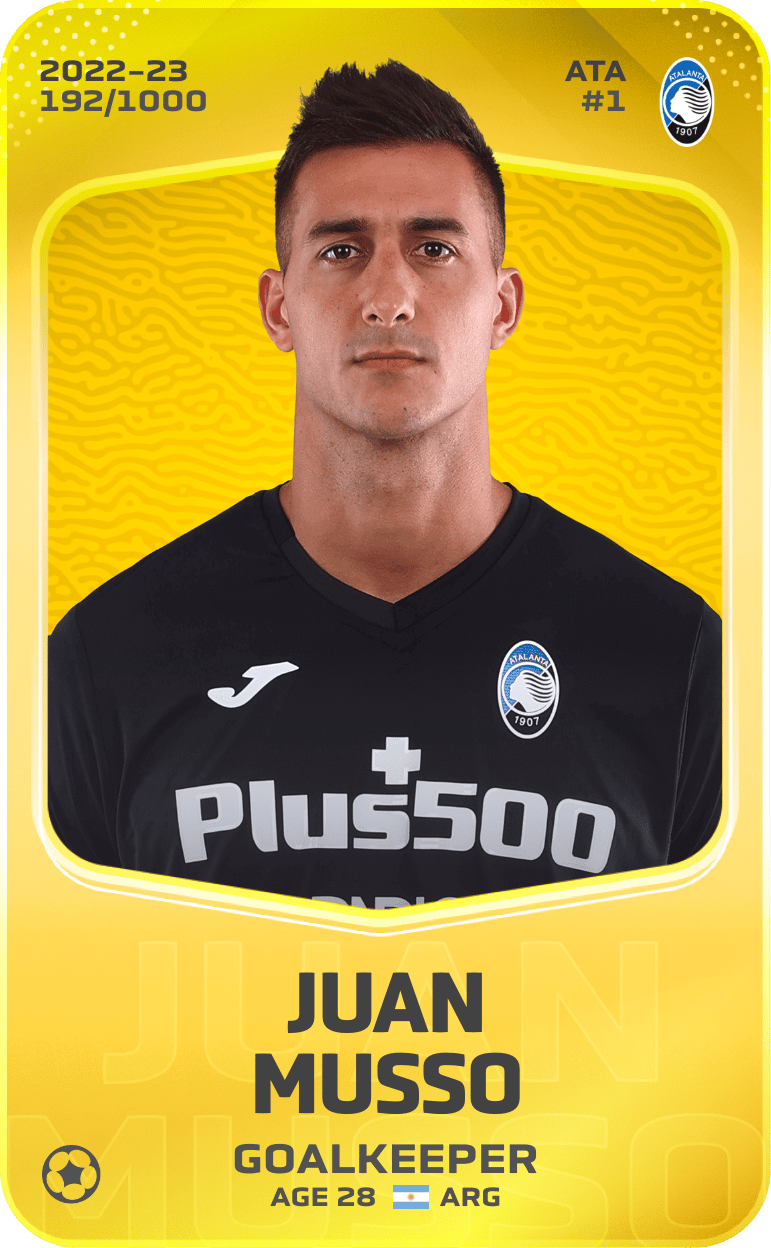 Juan Musso 2022-23 • Limited 192/1000