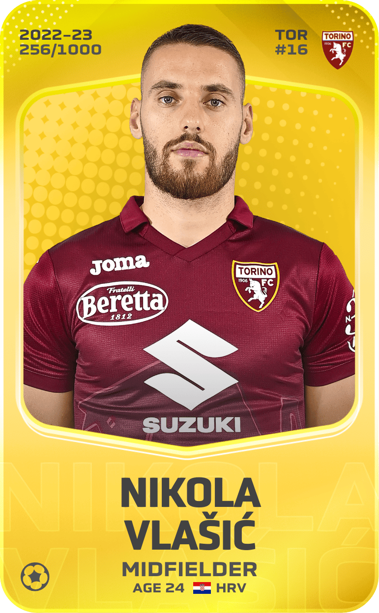 Nikola Vlašić 2022-23 • Limited 256/1000