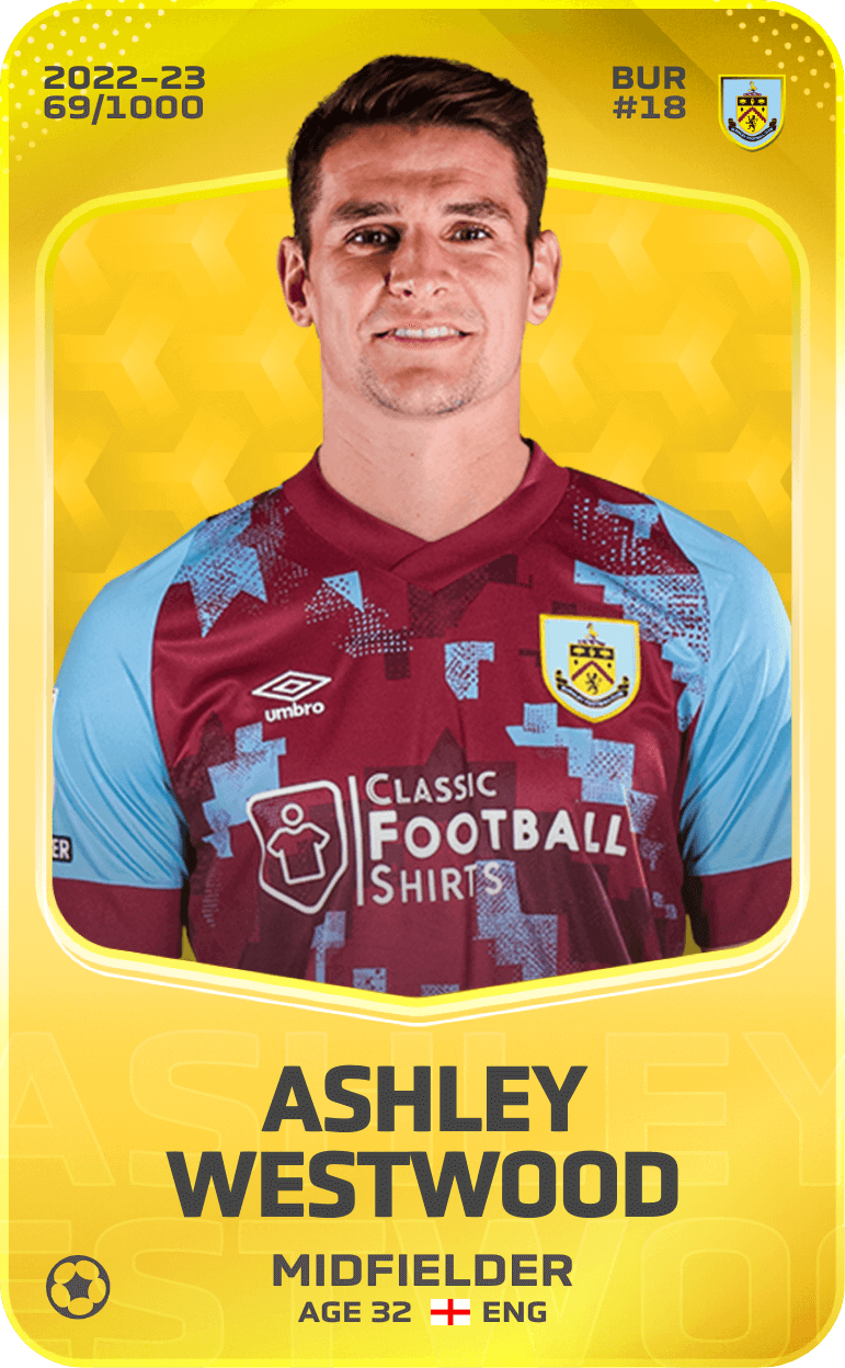 Ashley Westwood 2022-23 • Limited 69/1000