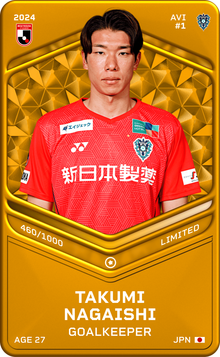 Takumi Nagaishi 2024-25 • Limited 460/1000