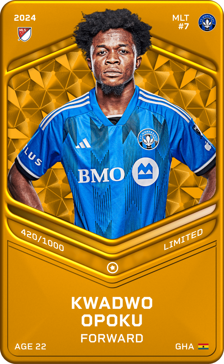 Kwadwo Opoku 2024-25 • Limited 420/1000
