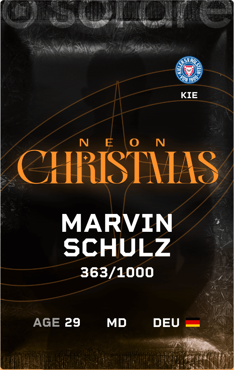 Marvin Schulz 2024-25 • Limited 363/1000