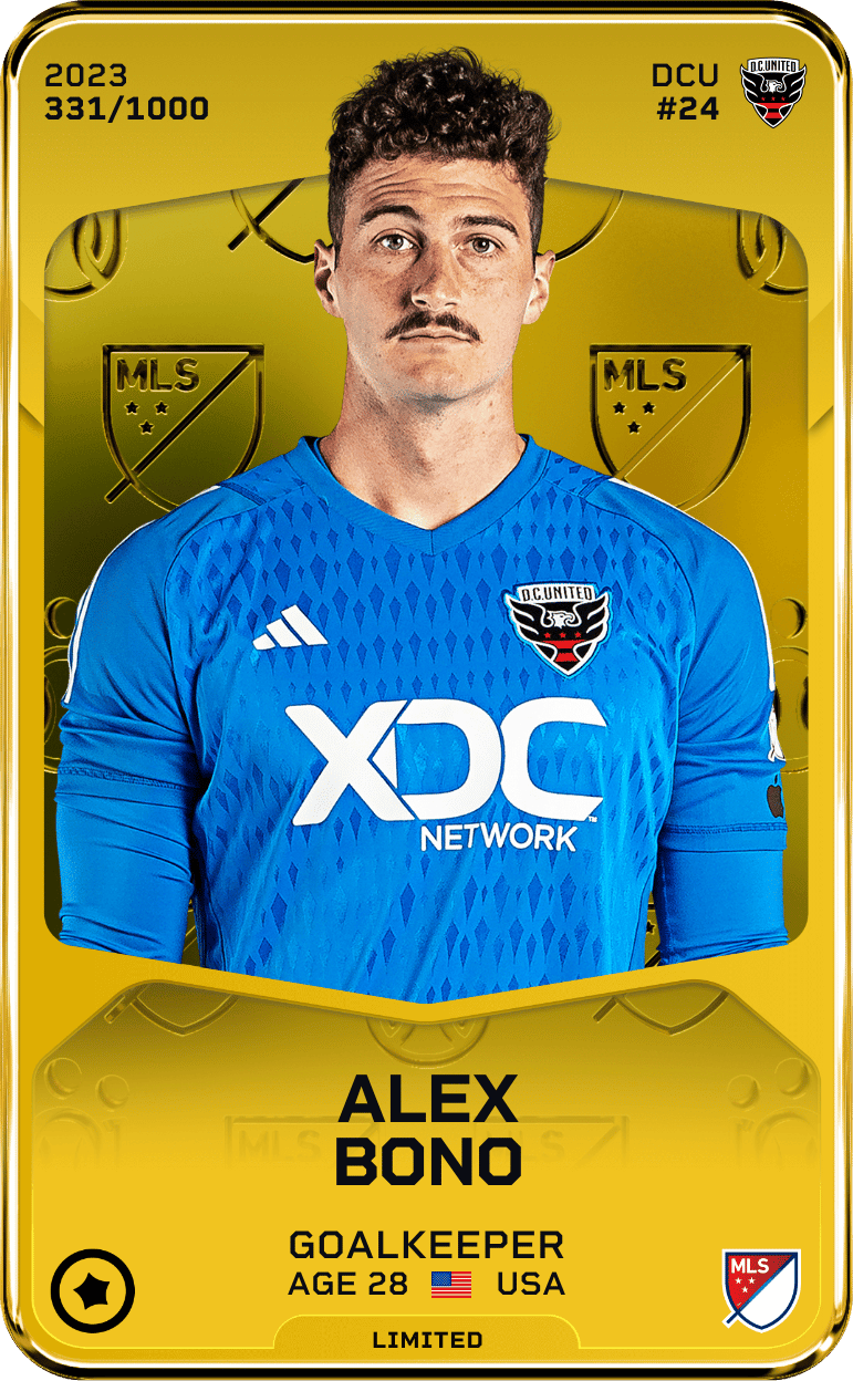 Alex Bono 2023-24 • Limited 331/1000