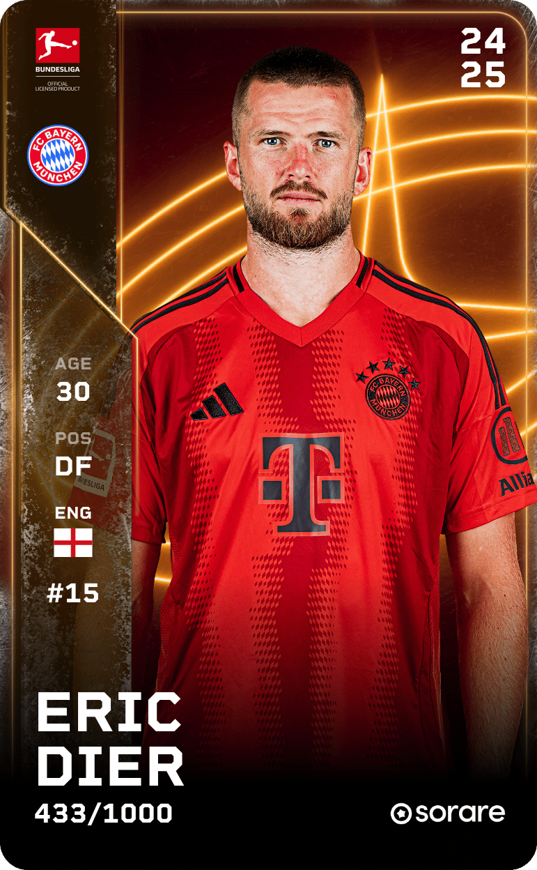 Eric Dier 2024-25 • Limited 433/1000