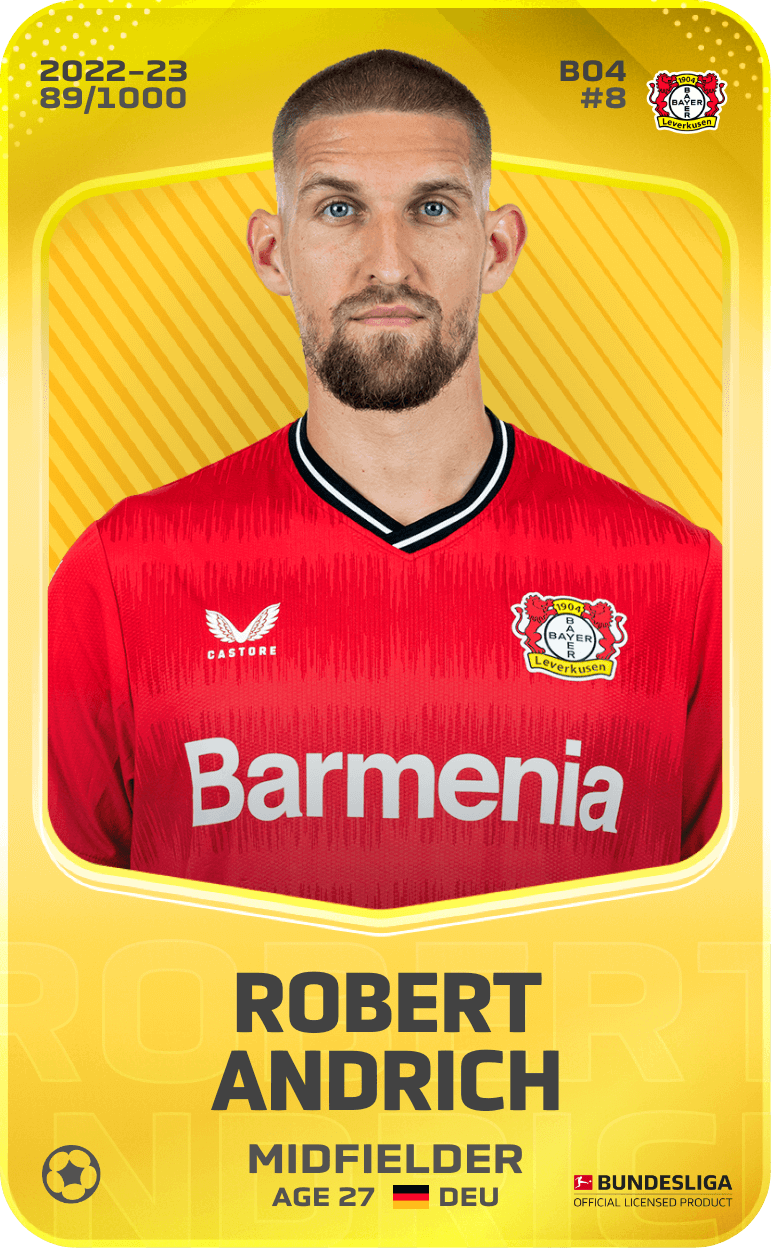 Robert Andrich 2022-23 • Limited 89/1000