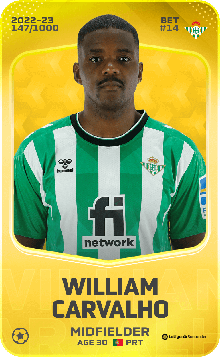 William Carvalho 2022-23 • Limited 147/1000