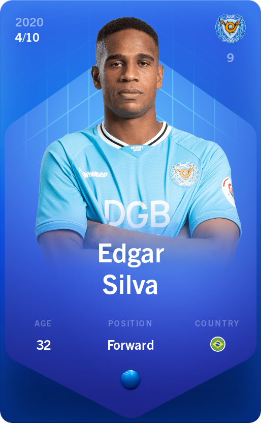 Sorare - Sorare Official - Edgar Silva 2020-21 • Super Rare 4/10 - NFT # 92386652087212571920175969996995059945246741774989033310302378997571950953101