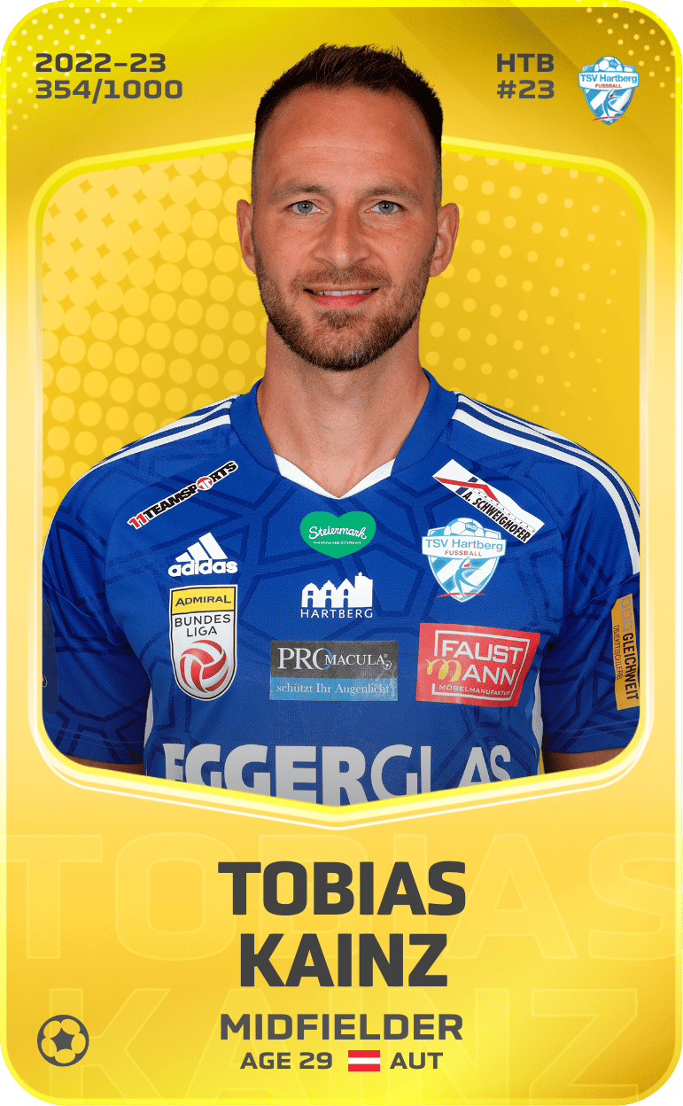 Tobias Kainz 2022-23 • Limited 354/1000