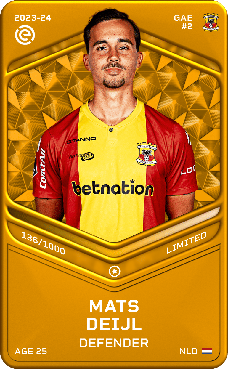 Mats Deijl 2023-24 • Limited 136/1000