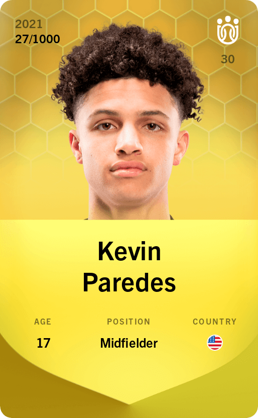 Kevin  Paredes 2021-22 • Limited 27/1000