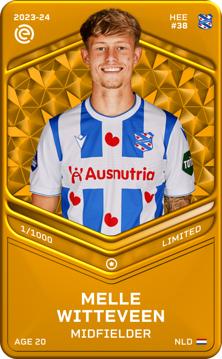 Melle Witteveen 2023-24 • Limited 1/1000