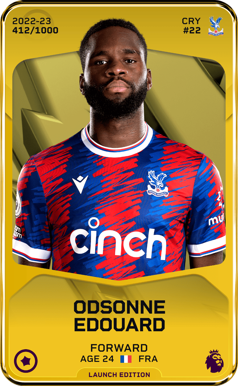 Odsonne Edouard 2022-23 • Limited 412/1000