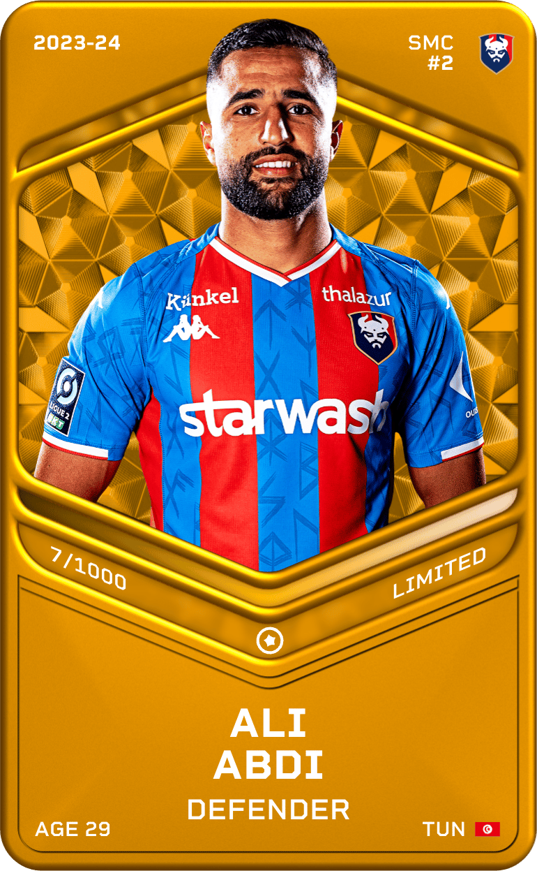 Ali Abdi 2023-24 • Limited 7/1000