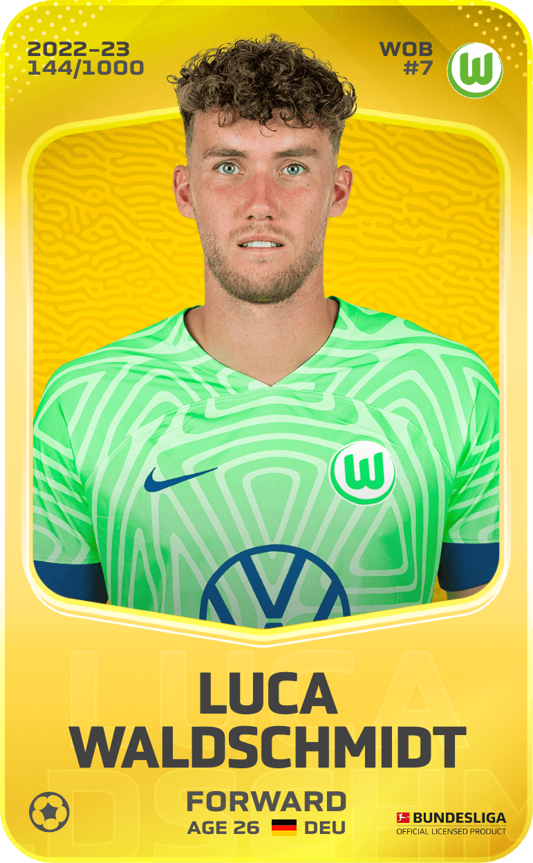 Luca Waldschmidt 2022-23 • Limited 144/1000