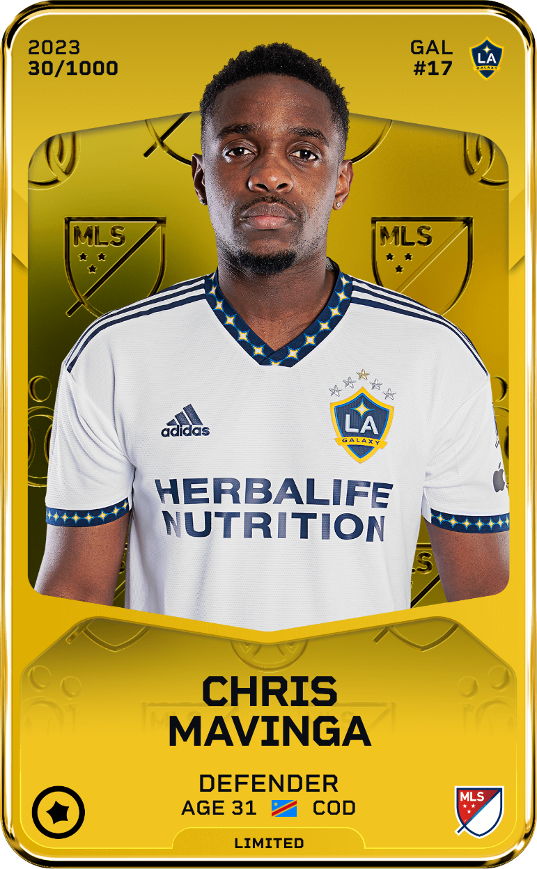 Sorare - Sorare Official - Chris Mavinga 2023-24 • Limited 30/1000 - NFT # 53325681935139251817255753710494734733395577988230188527507981803733788099361