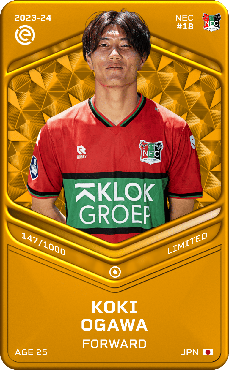 Koki Ogawa 2023-24 • Limited 147/1000