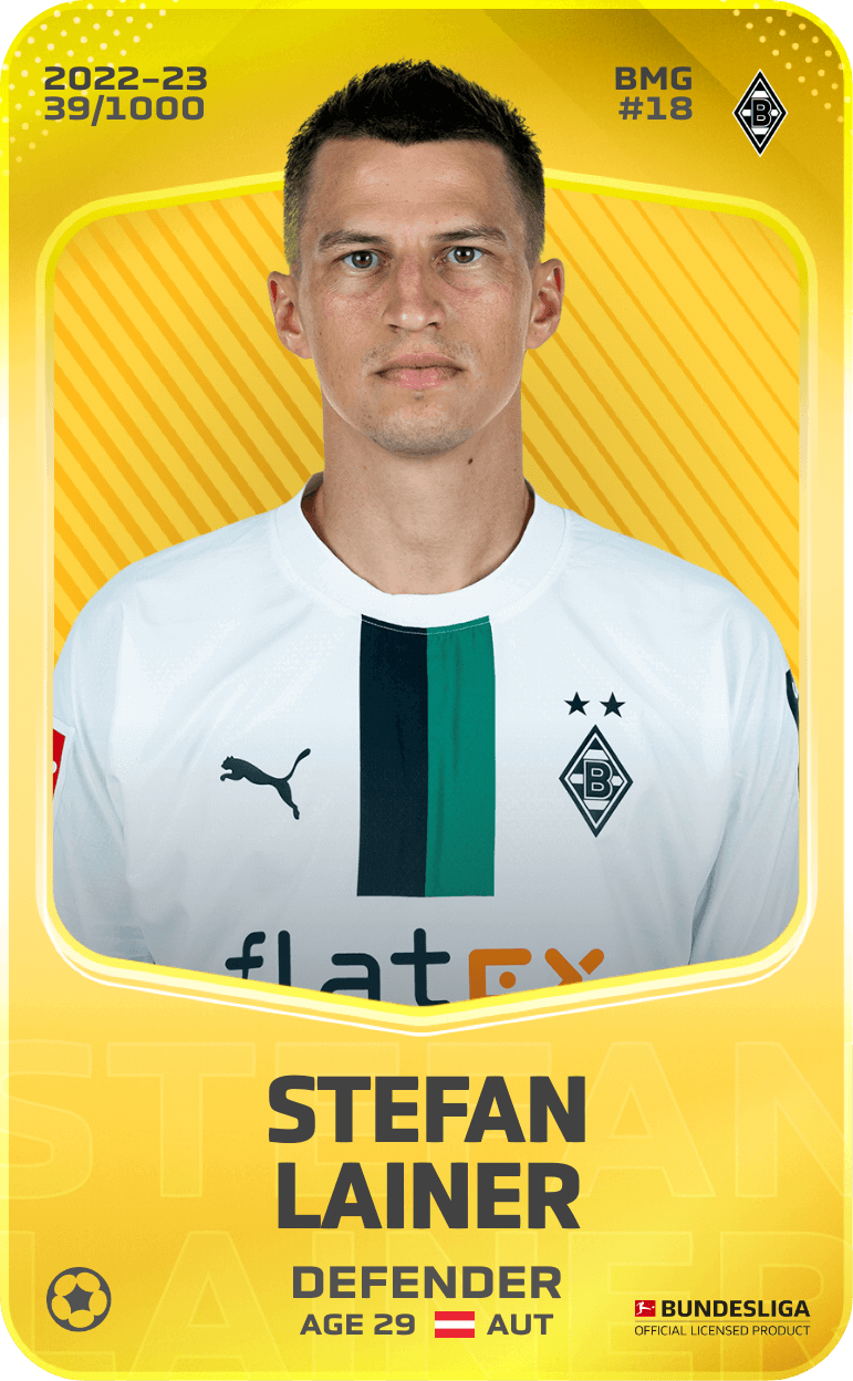 Stefan Lainer 2022-23 • Limited 39/1000